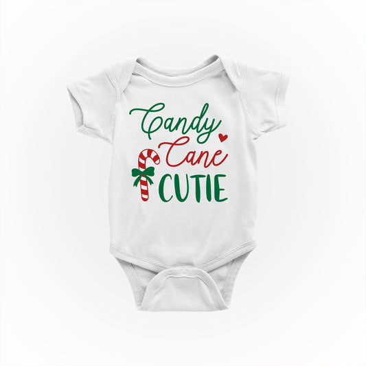 Candy Cane Cutue - Baby Onesie