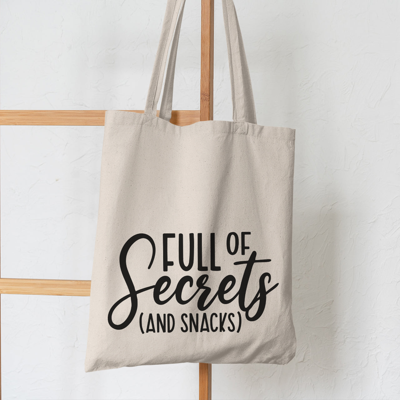 Full Of Secrets And Snacks - Tote Bag