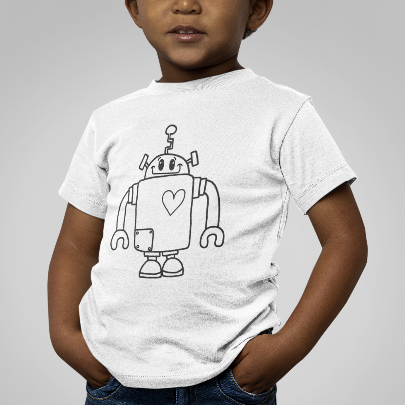 Robot - Color Me Tee