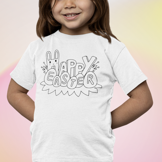 Happy Easter - Color Me Tee