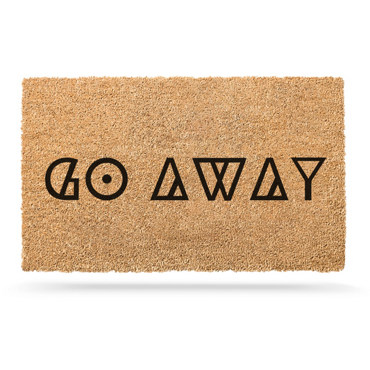 Go Away - Doormat