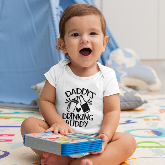 Daddy's Drinking Buddy - Baby Onesie