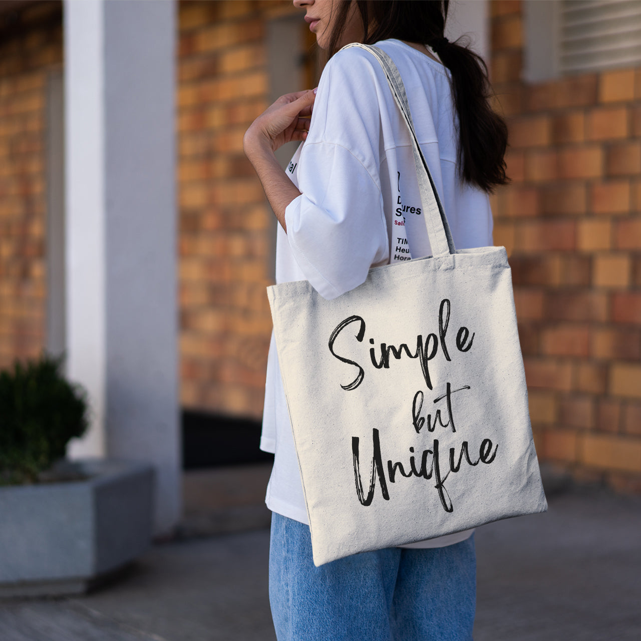 Simple But Unique - Tote Bag